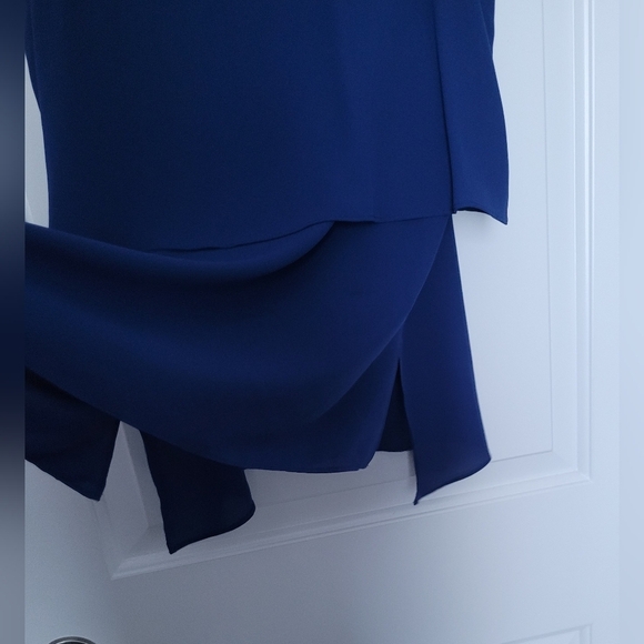 BCBGMAXAZRIA Women's Juliya Tiered Strappy Tank Top Blouse Purple Size Small - Picture 10 of 12